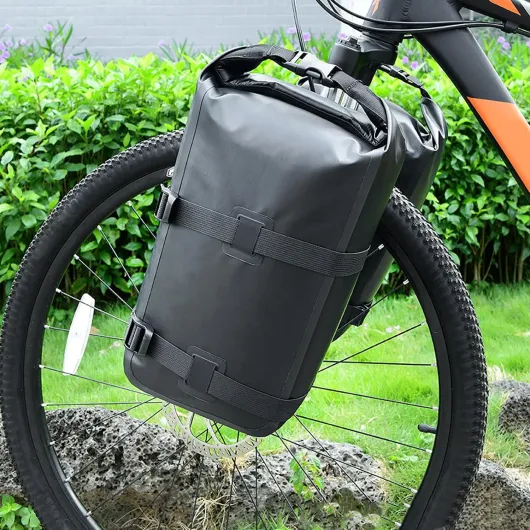 Porte-bagages de vélo pour randonnées, porte-vélos avant - Porte-bagages cargo pour vélo, porte-vélos multifonction pour vélos de ville, VTT et vélos de route Véhicules routiers