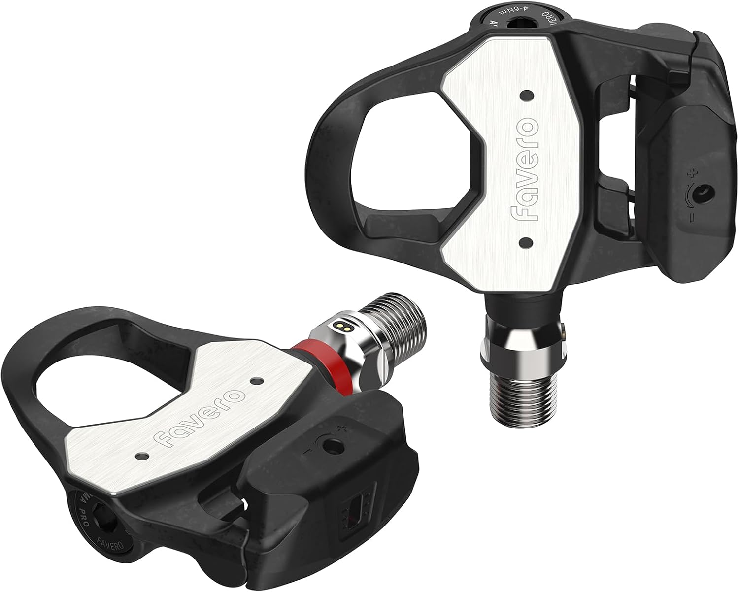 Favero Assioma PRO RL-1, capteur de puissance à pédale latérale à détection unique, compatible Keo, connectivité Bluetooth et ANT+ pour ordinateurs de vélo, GPS et smartphones
