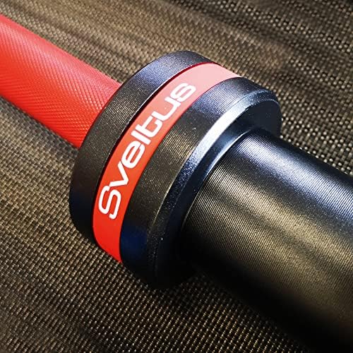 Barre olympique Cérakote 20kg - rouge