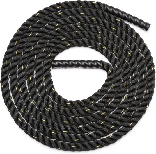 Corde ondulatoire lourde pour musculation/exercice 9m x 3,8cm