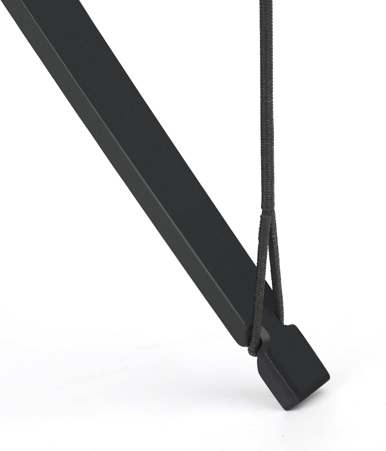 58” Arc Droit Pliable pour tir à l'arc, Arc de Survie Tactique,25/35 LB élévateur en Aluminium, Main Droite/Gauche pour Jeunes et Adultes/Chasse/Cible/tir 35lb-noir set