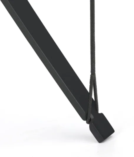 58” Arc Droit Pliable pour tir à l'arc, Arc de Survie Tactique,25/35 LB élévateur en Aluminium, Main Droite/Gauche pour Jeunes et Adultes/Chasse/Cible/tir 35lb-noir set