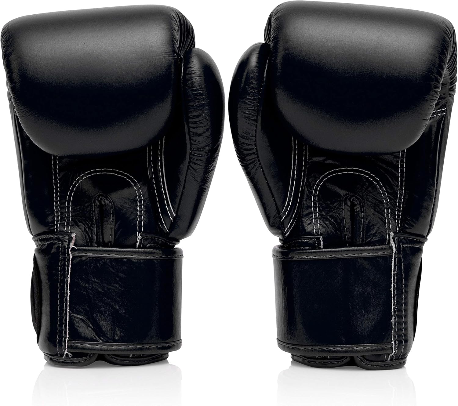 Fairtex BGV1 Gants d'entraînement de Boxe Muay Thai pour Hommes, Femmes, Enfants - Gants MMA pour Arts Martiaux- Qualité supérieure, léger et Absorbant Les Chocs 14 oz Noir