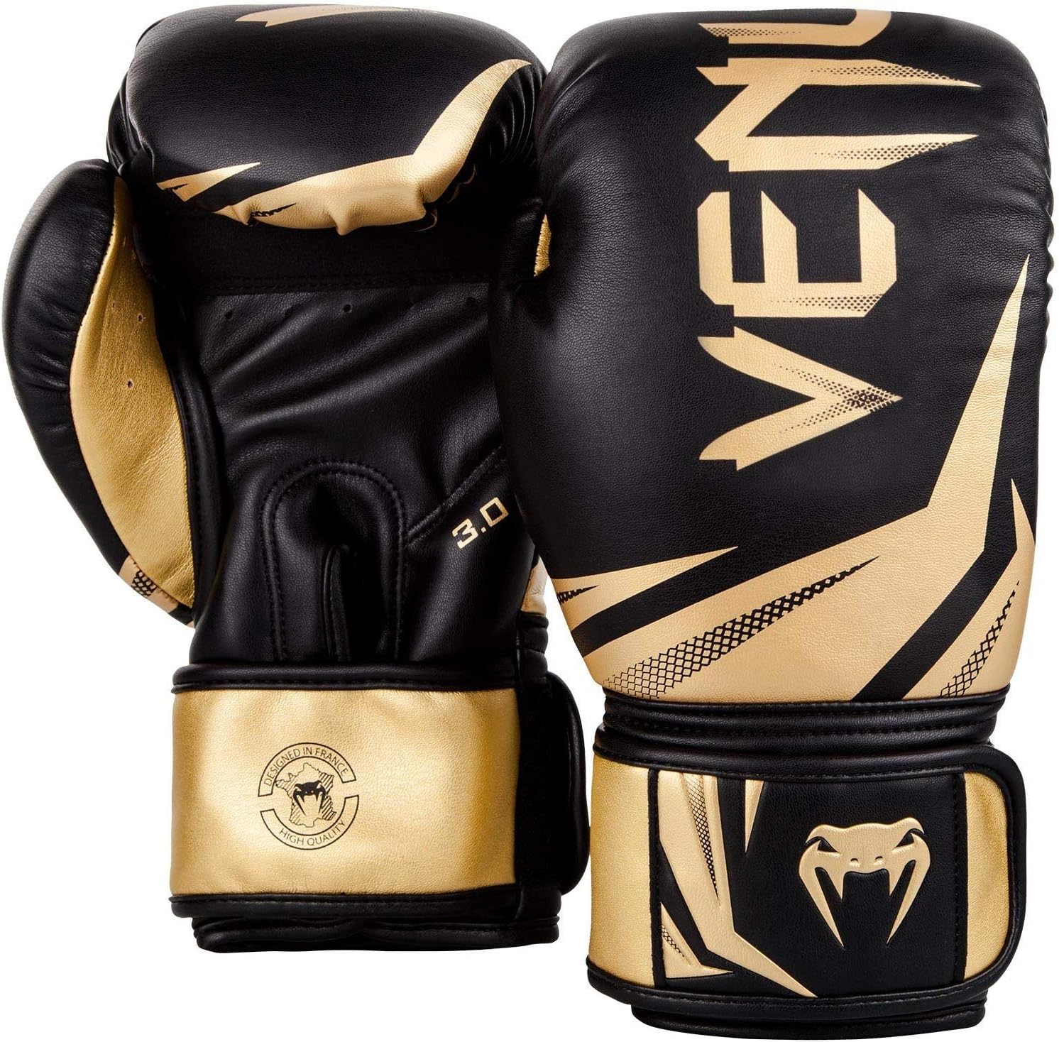 Challenger 3.0 Gants de Boxe Mixte Adulte 16 oz Noir/Or
