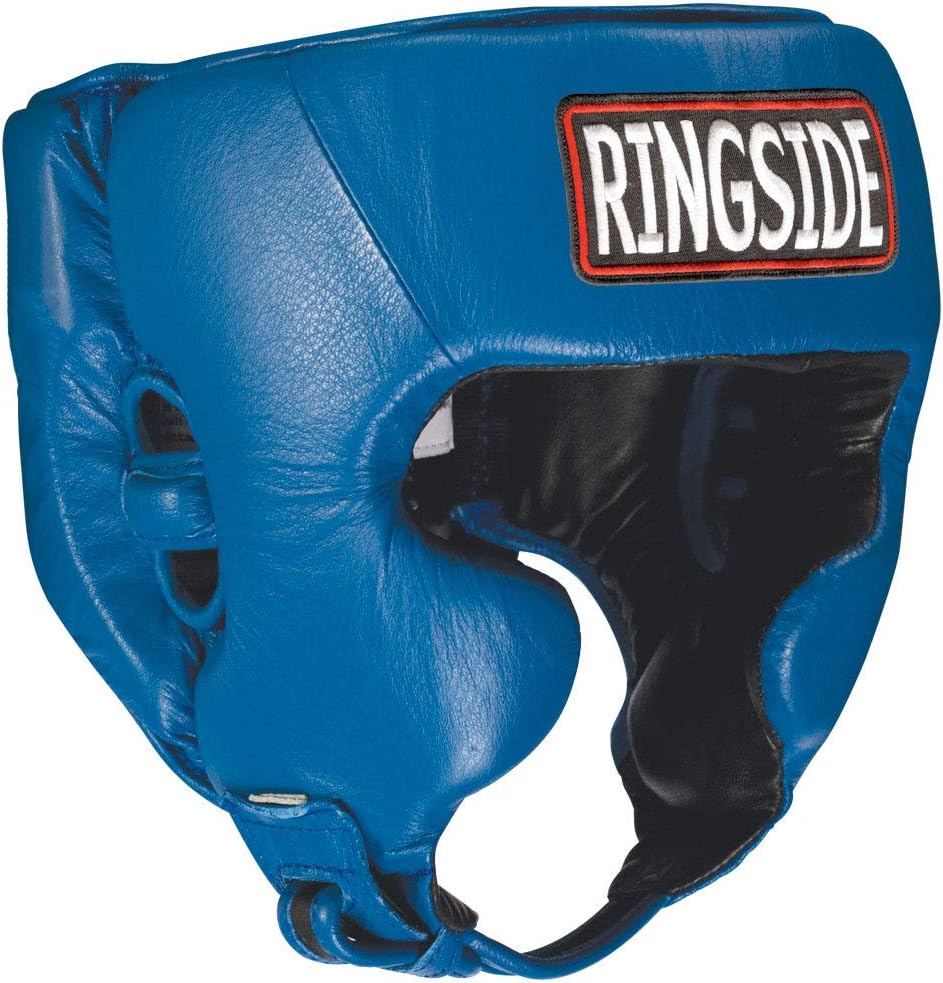 Ringside Casque de boxe de compétition avec joues Noir XL