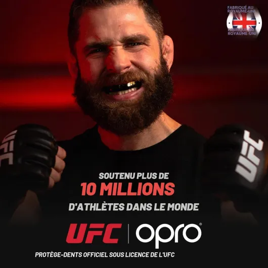 Protège-Dents Instant Custom-Fit - Protection des Dents Professionnelle Adultes et Enfants - Boxe, MMA, Rugby, Hockey - Moulage Rapide - Garantie Dentaire Incluse Clair/Blanc Adulte (10+)