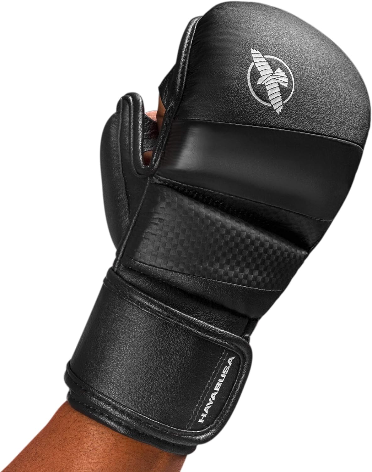 Hayabusa T3 7oz Gants d'entraînement Sparring MMA pour Hommes et Femmes XL Noir