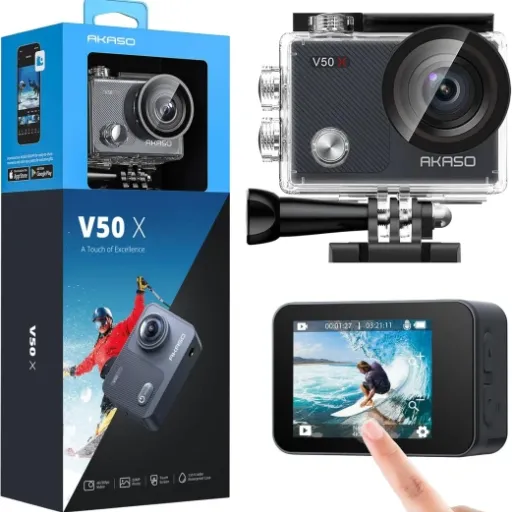 Test AKASO V50X : la caméra sport 4K qui fait le job sans exploser le budget