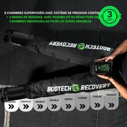 Test BOOTECH PRO 8.0 PANTS : la pressothérapie maison qui remplace (presque) les séances chez le kiné