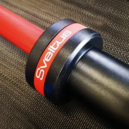 Test Barre olympique Cérakote 20kg rouge : une barre sérieuse pour l’entraînement régulier