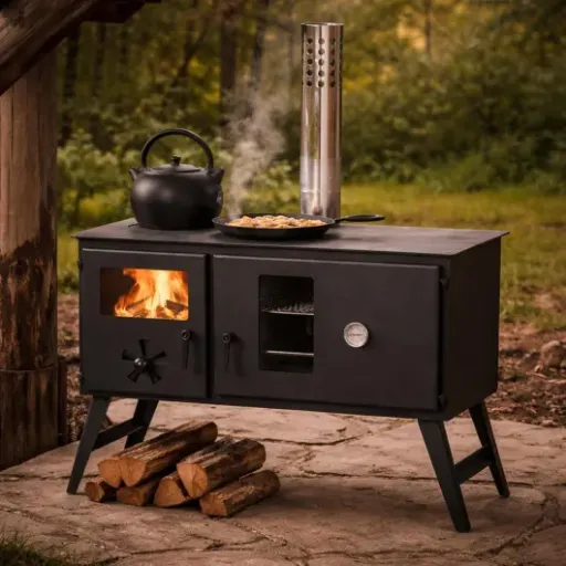 Test CampFeuer Four de tente : poêle de camping malin, mais à réserver aux bricoleurs patients