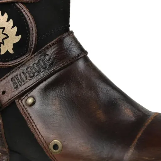 Test osstone Moto Botte Hommes OS-5008-1 : des boots rétro qui ont du style sans exploser le budget