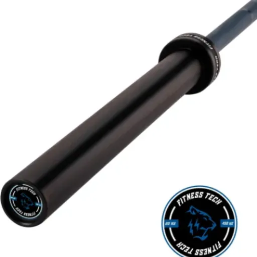 Test Barre olympique bleue Fitness Tech : une barre correcte pour s’équiper sans se ruiner