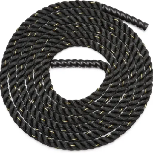 Test Amazon Basics Corde ondulatoire 9m x 3,8cm : la battle rope simple qui fait le job