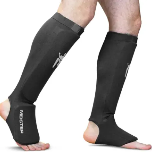 Test Meister MMA protège-tibias tissu élastique : simples, efficaces et sans prise de tête