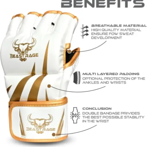 Test BEAST RAGE Gants de MMA : des mitaines solides pour l’entraînement sans se ruiner