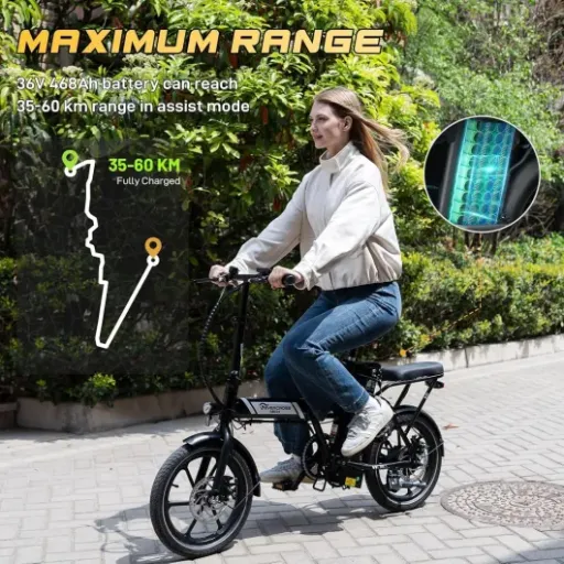 Test EVERCROSS EK5 : le vélo électrique pliant qui fait le job pour les trajets du quotidien
