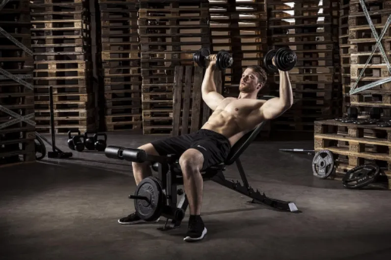 UB60 - Banc de musculation - Bancs réglables - pour exercices de musculation à la maison/au bureau