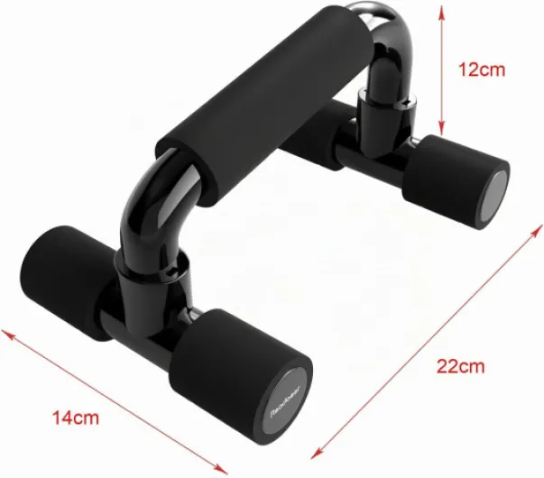 Poignées d'appui pour Pompe/Push-Up Bars pour Musculation noir