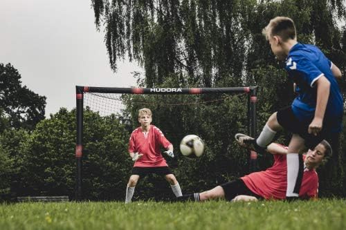But de Football Pro Tect - Grand But de Football pour Enfants et Adultes - Port de Foot enveloppé de Mousse avec Filet 300x200 cm