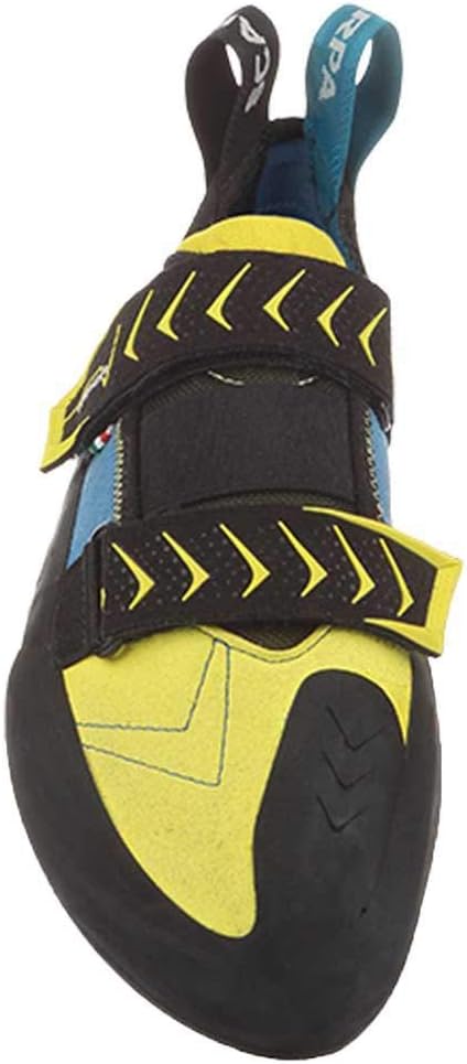 Scarpa Homme Vapor V Chaussure d'escaladee 43.5 EU Ocean Yellow