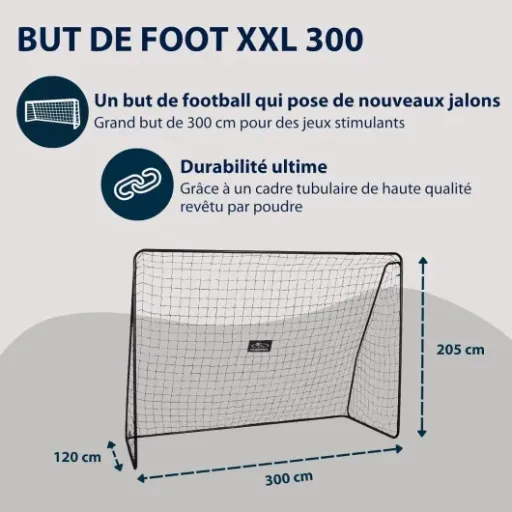Test HUDORA But de Football XXL : une grande cage familiale qui fait le job sans chichi