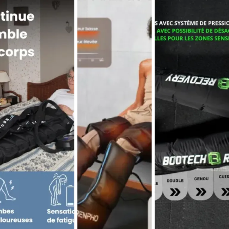 Classement des 5 meilleurs bottes de pressothérapie (2026)